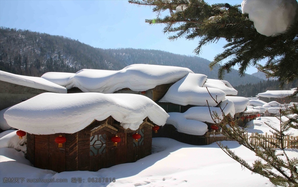 雪乡照片 雪乡 雪景 白色 中国雪乡 照片 美景 风景 旅游摄影 国内旅游