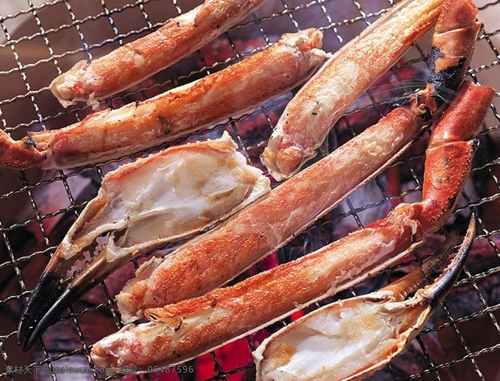 烧烤蟹肉 烧烤 螃蟹 蟹肉 健康 美味 食物 海鲜 烤蟹 餐饮美食 传统美食