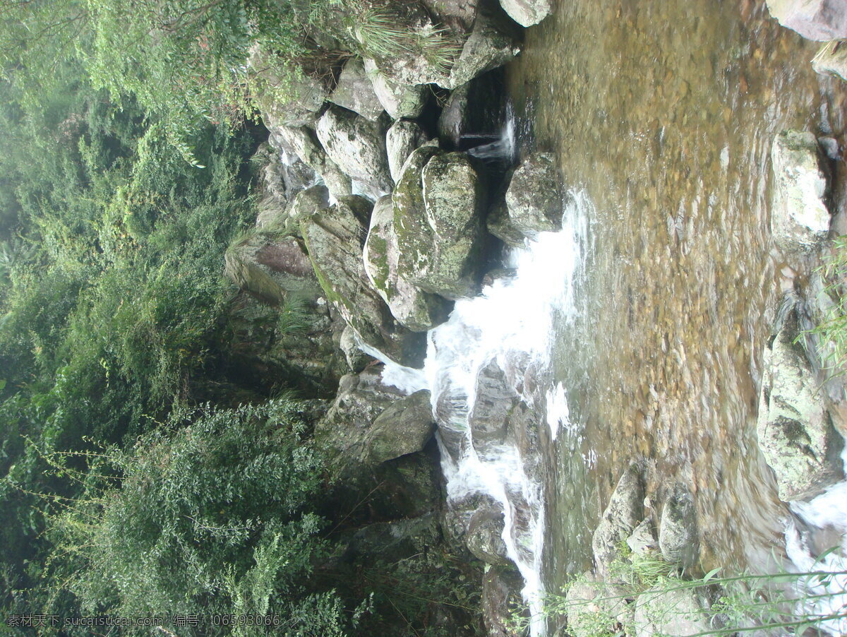 庐山瀑布 庐山 瀑布 水 山峰 水流 小溪 清凉 自然景观 自然风景