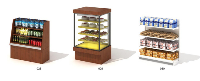 超市 展示架 货架 模型 3d模型素材 其他3d模型