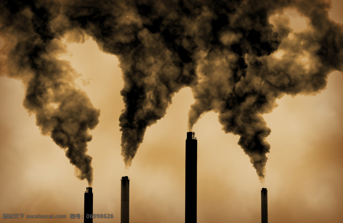冒烟 烟囱 工业 污染空气 污染 粉尘 二氧化碳 全球变暖 温室 温室气体 温室效应 乌烟 烟尘 工业类 工业生产 现代科技 其他类别 环境家居