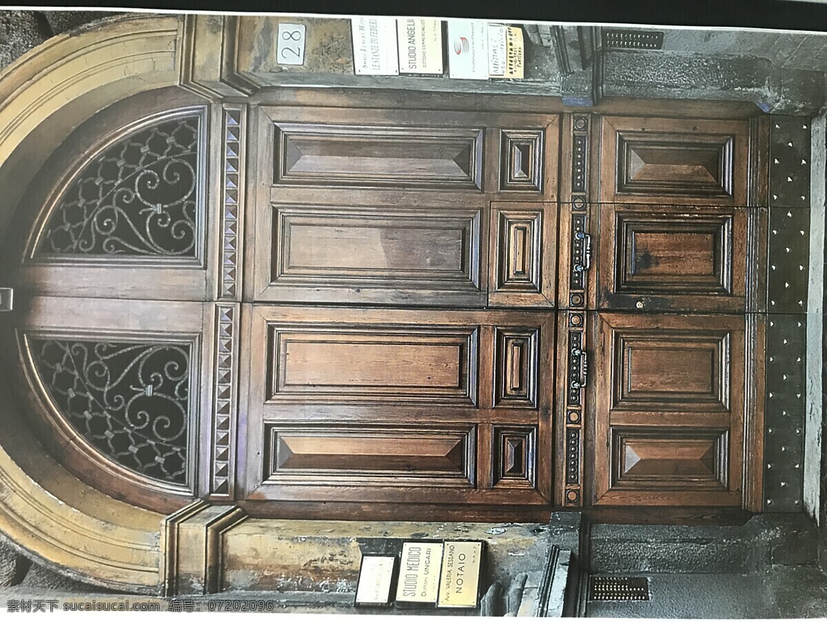 欧式别墅门 欧式 别墅门 木门 铸铝门 铜门 雕花门 复古门 庭院门 门类图 自然景观 建筑景观