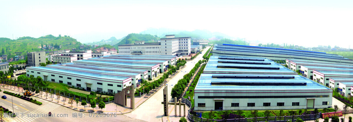 邻水 经济开发区 俯视图 广安 邻水县 一角 工业园区 产业园 工业生产 现代科技