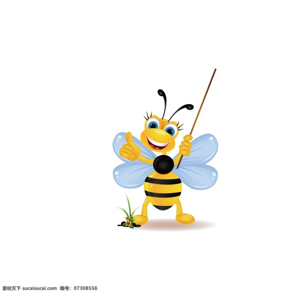 卡通 可爱 小 蜜蜂 小蜜蜂
