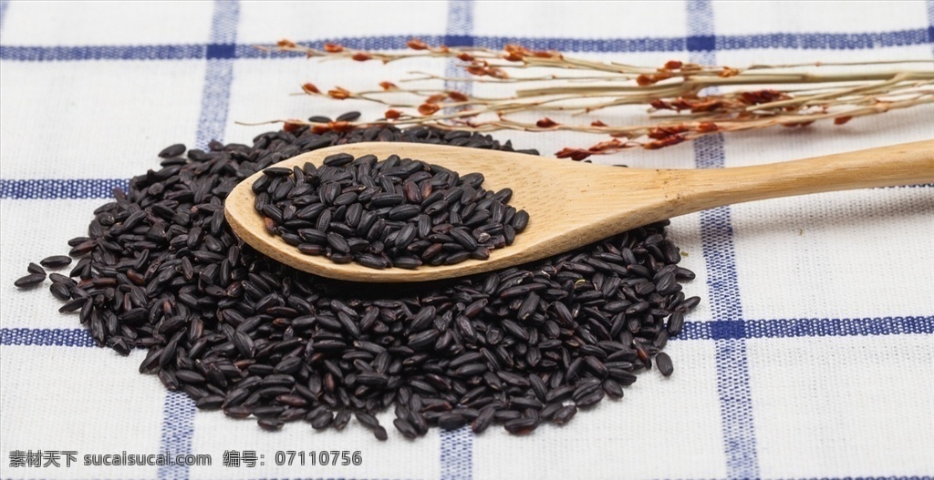 黑米 药米 长寿米 月米 补血米 黑稻加工产品 籼米 粳米 黑珍珠 世界米中之王 食物 食材 餐饮美食 食物原料
