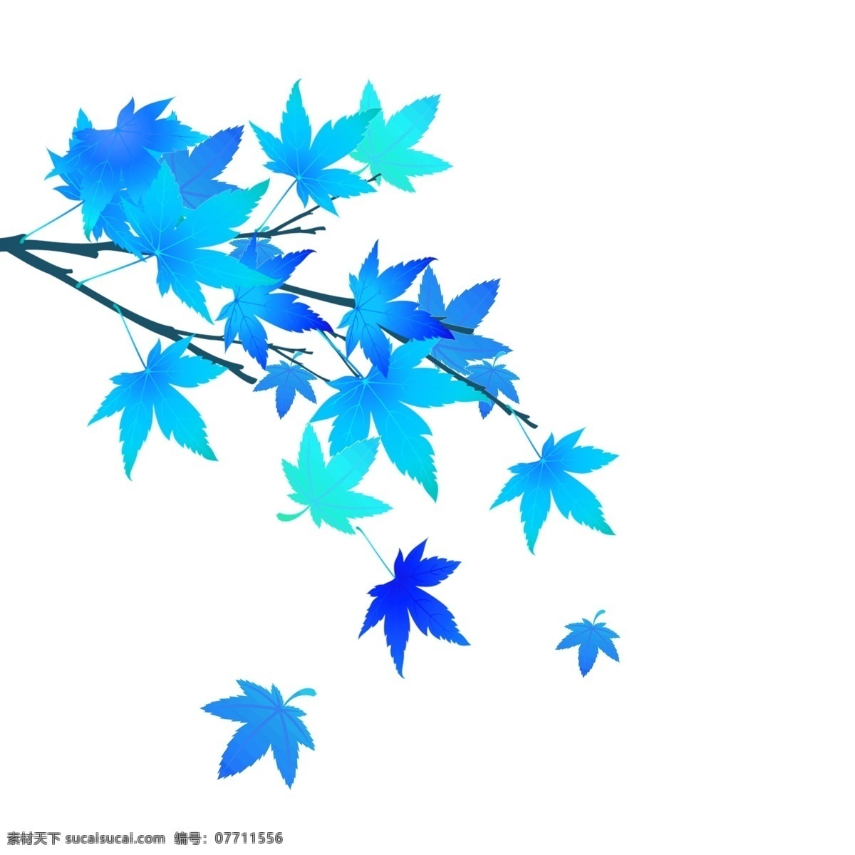 蓝色 叶子 装饰 元素 蓝色叶子 叶子元素 叶子素材 叶子装饰 卡通叶子 手绘叶子 叶片 叶片元素 叶片素材 叶片装饰 卡通叶片 卡通叶 元素设计 动漫动画 风景漫画