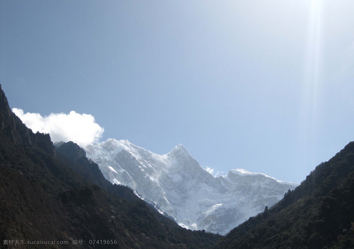 南迦巴瓦雪峰 西藏 冰雪 山峰 美景 国内旅游 旅游摄影