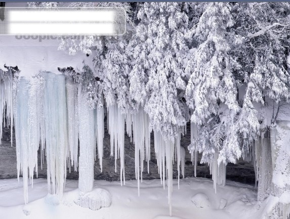 摄影免费下载 冰雪 风景 山水 自然景观 松花江雾凇 家居装饰素材 山水风景画