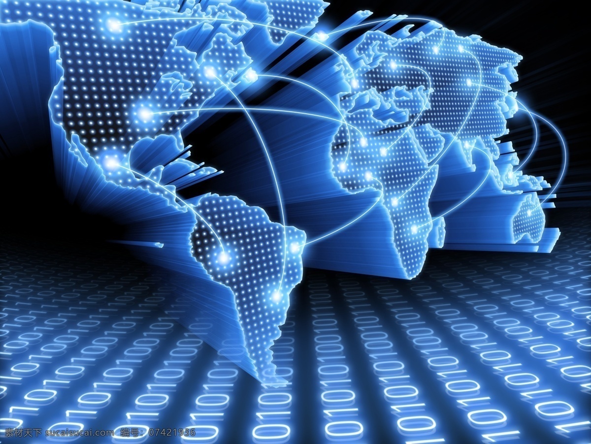互联世界 科技 互联网 电商 代码 全球化 现代科技