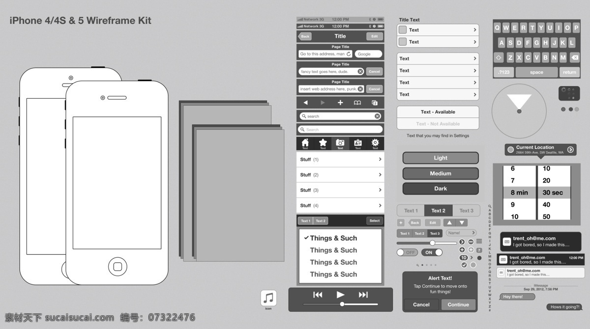 iphone 线 框图 按钮 键盘免费下载 线框图 键盘 ios 系统 规范 灰色