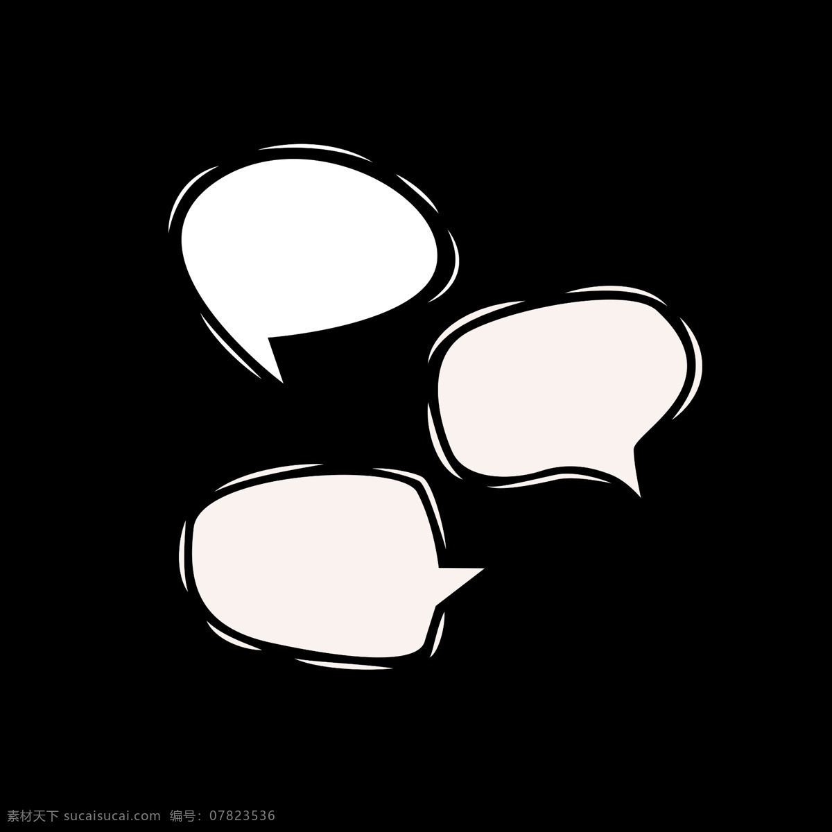 矢量对话框 线条对话框 卡通对话框 漫画对话框 对话框设计 几何对话框 图标标签标志