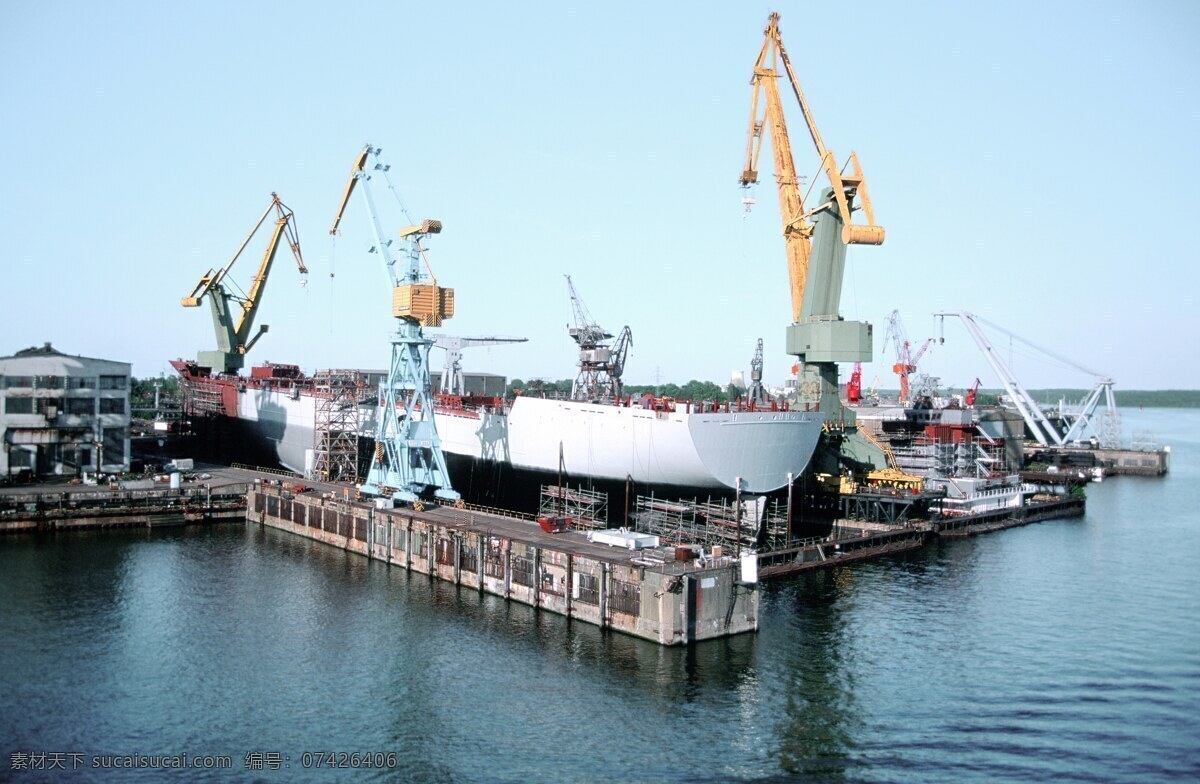 货船图片素材 工业生产 港口 码头 船只 货柜 海上运输 货船 现代科技