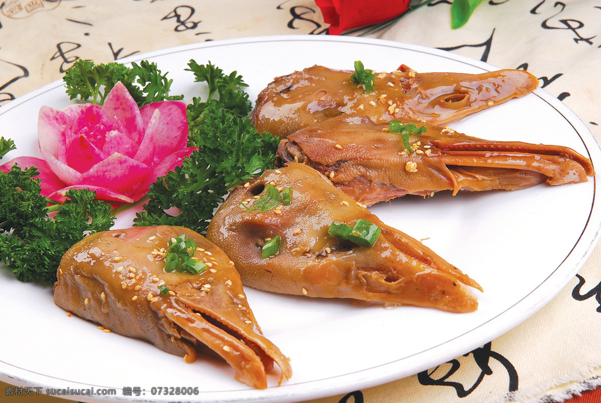 卤水金陵鹅头 美食 传统美食 餐饮美食 高清菜谱用图