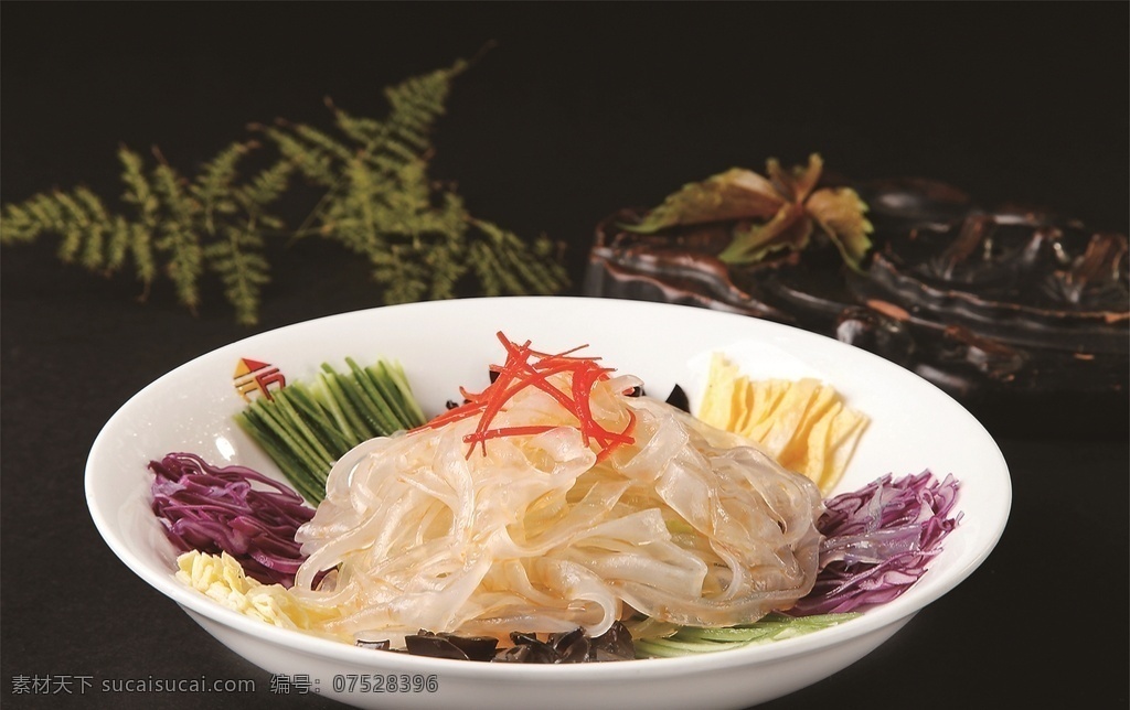 五彩粉皮图片 五彩粉皮 美食 传统美食 餐饮美食 高清菜谱用图
