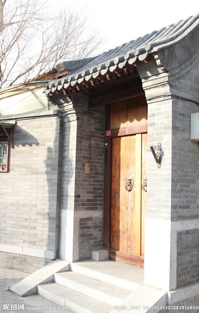 大门印象 老北京 四合院 平房 艺术 蛮子们 木门 门簪 胡同 后海 后海胡同 国内旅游 旅游摄影