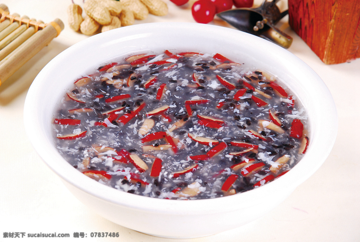 红枣黑米羹 美食 传统美食 餐饮美食 高清菜谱用图