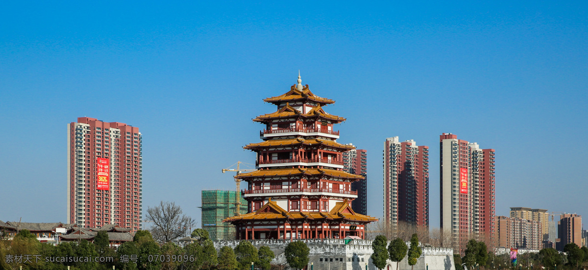 泗阳泗水阁 泗阳 城市 建筑 泗水阁 楼群 城市摄影 建筑园林 建筑摄影