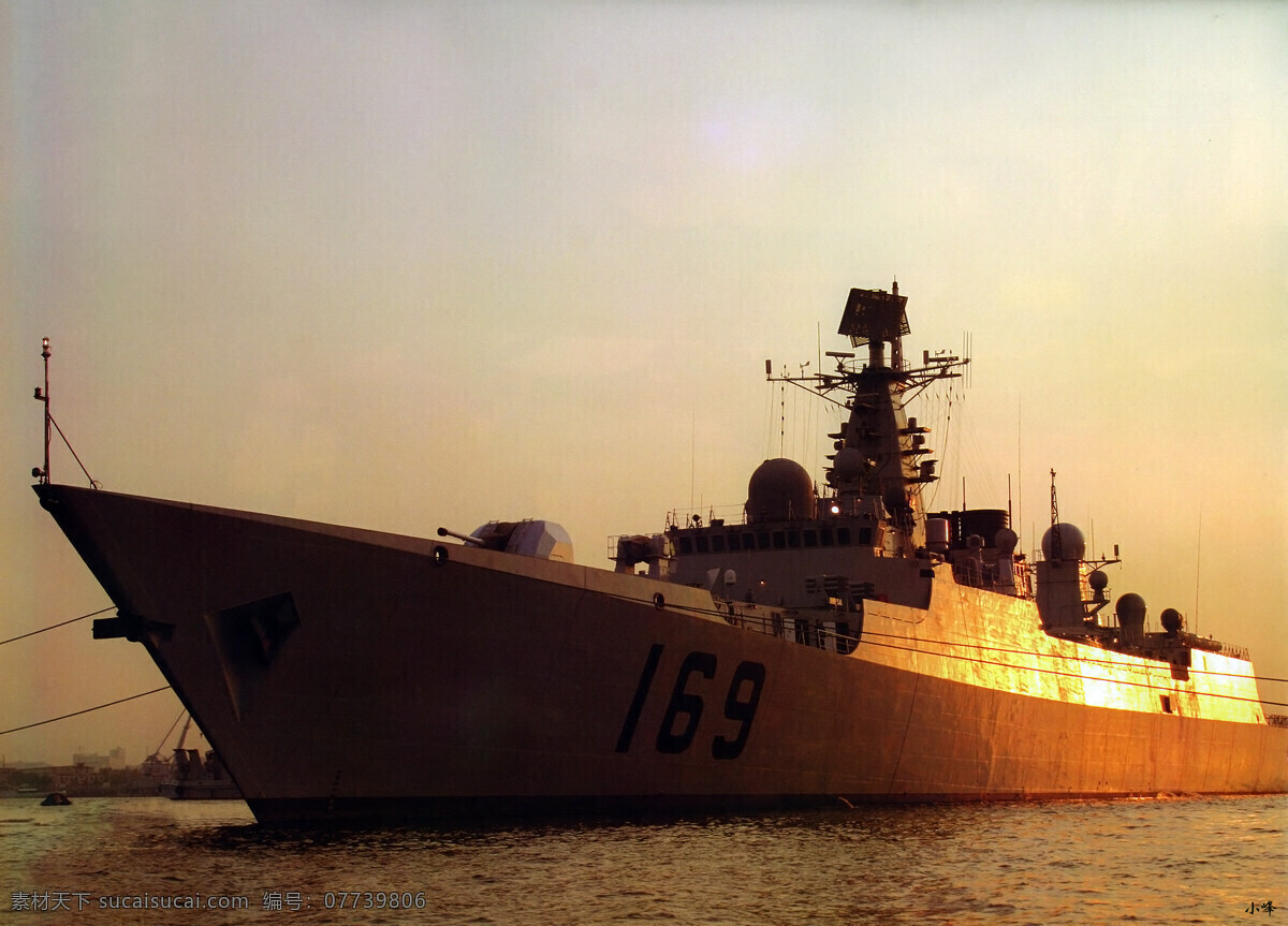 广州 号 导弹 驱逐舰 中国海军 舷号169 现代科技 军事武器 摄影图库