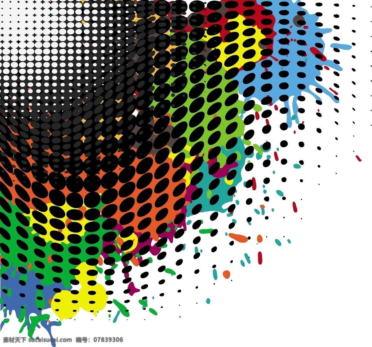 抽象的角落 白色