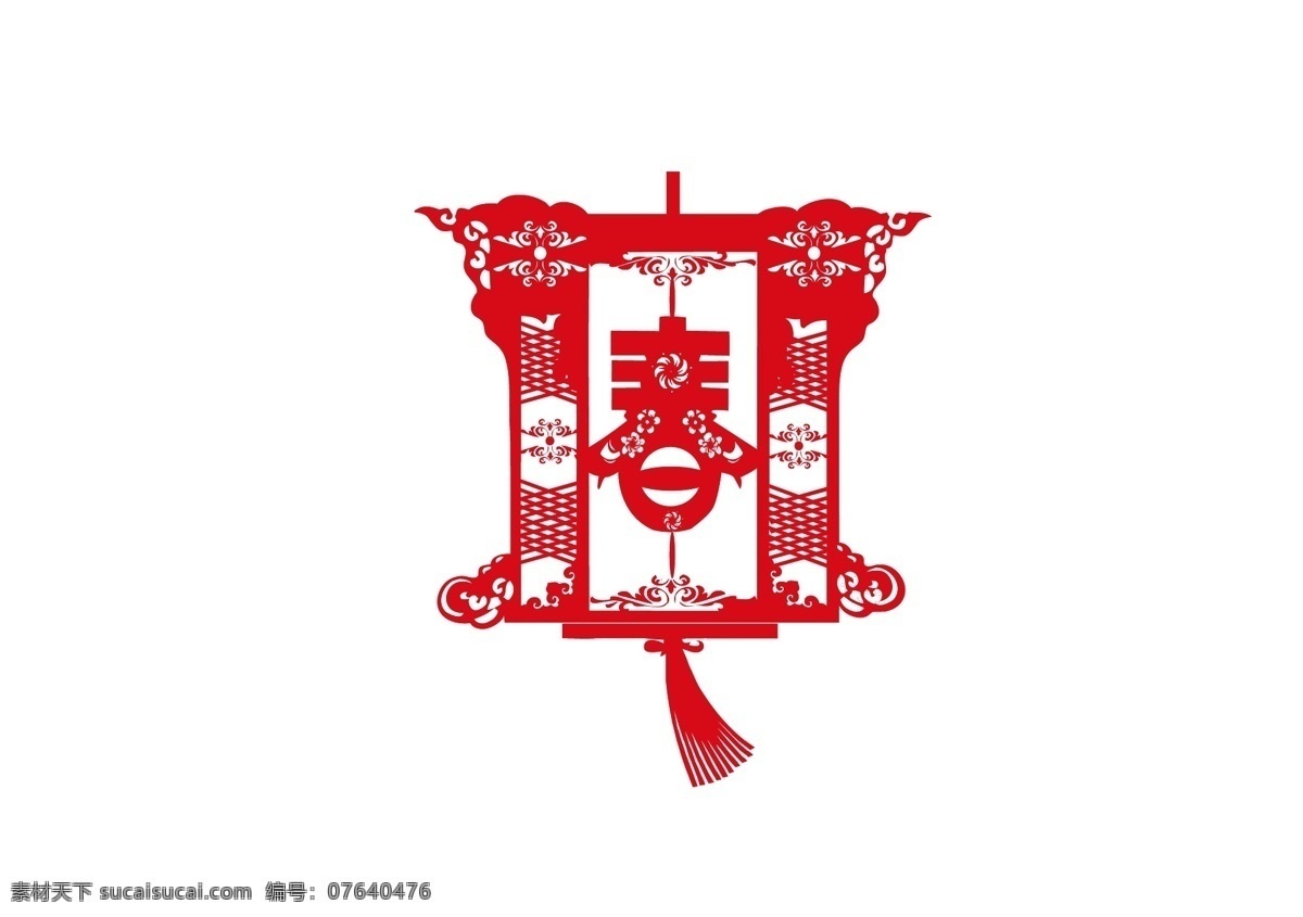 中国 风 窗花 剪纸 红色 中国风 创意 装饰 图腾 花纹 民族艺术 喜庆 春节 婚礼 鲤鱼 富贵 文化艺术