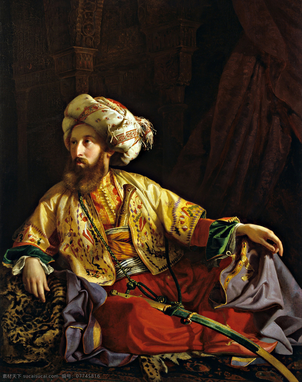 古典 国王 绘画书法 人物 色彩 唯美 文化艺术 油画 国王设计素材 国王模板下载 西方