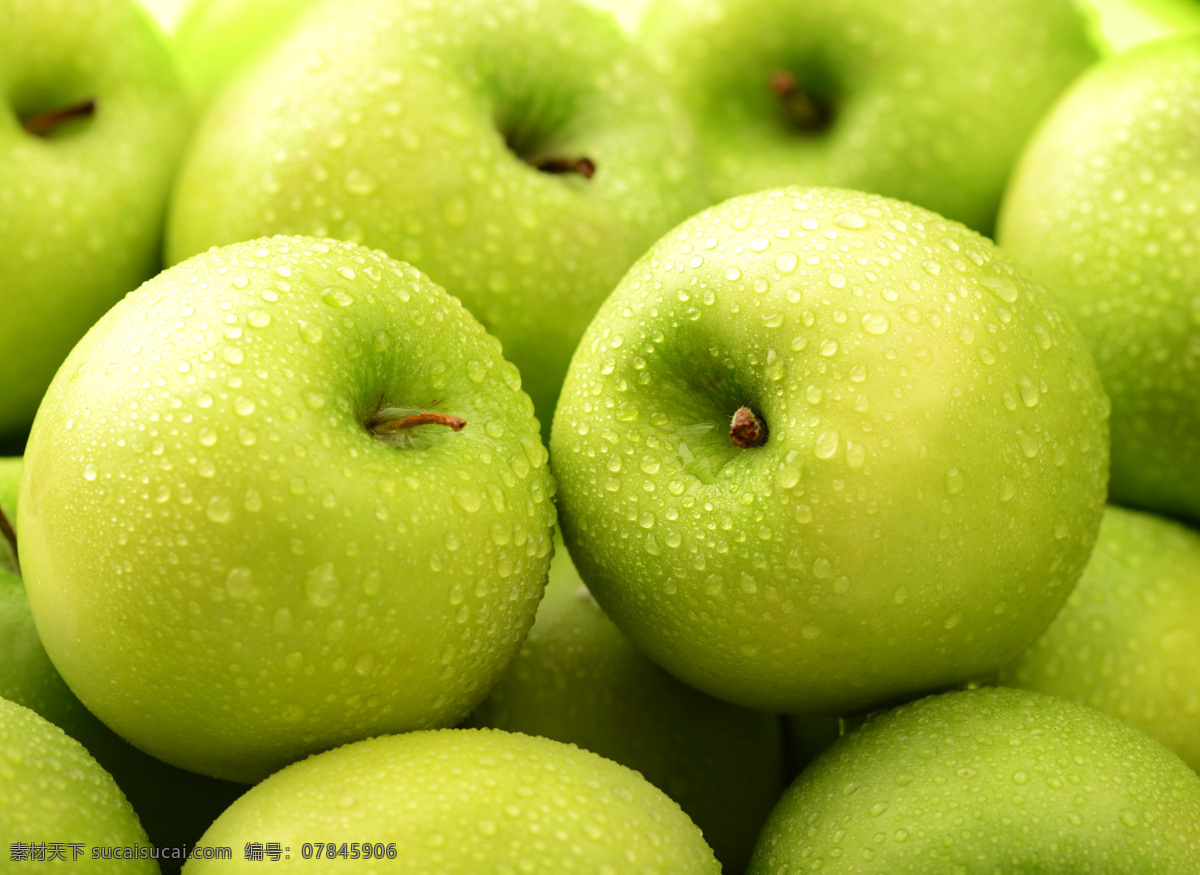 青苹果 苹果 新鲜苹果 新鲜水果 水果蔬菜 苹果图片 餐饮美食
