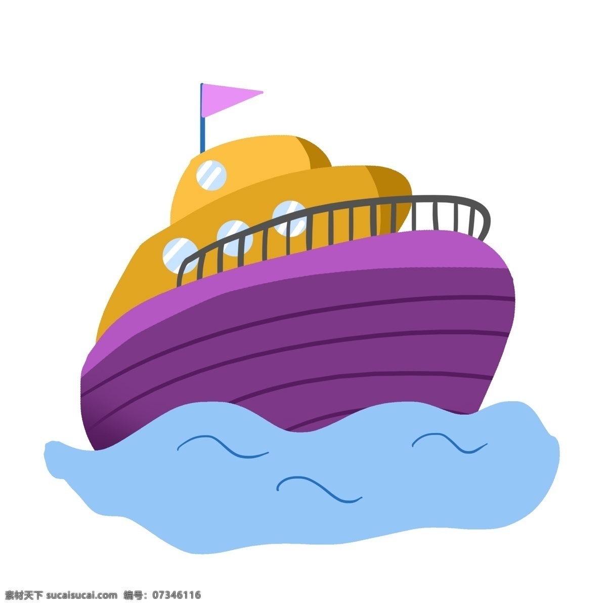 紫色游轮航海 航海 游轮 紫色