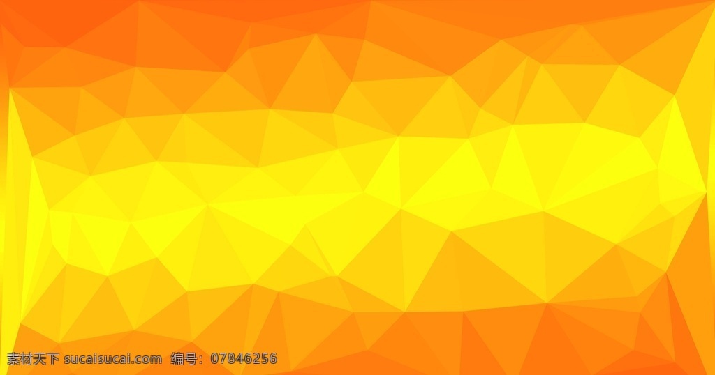 晶格 化 橙色 渐变 晶格化 色块化 水晶 底图 平面化 简约 底纹边框 背景底纹