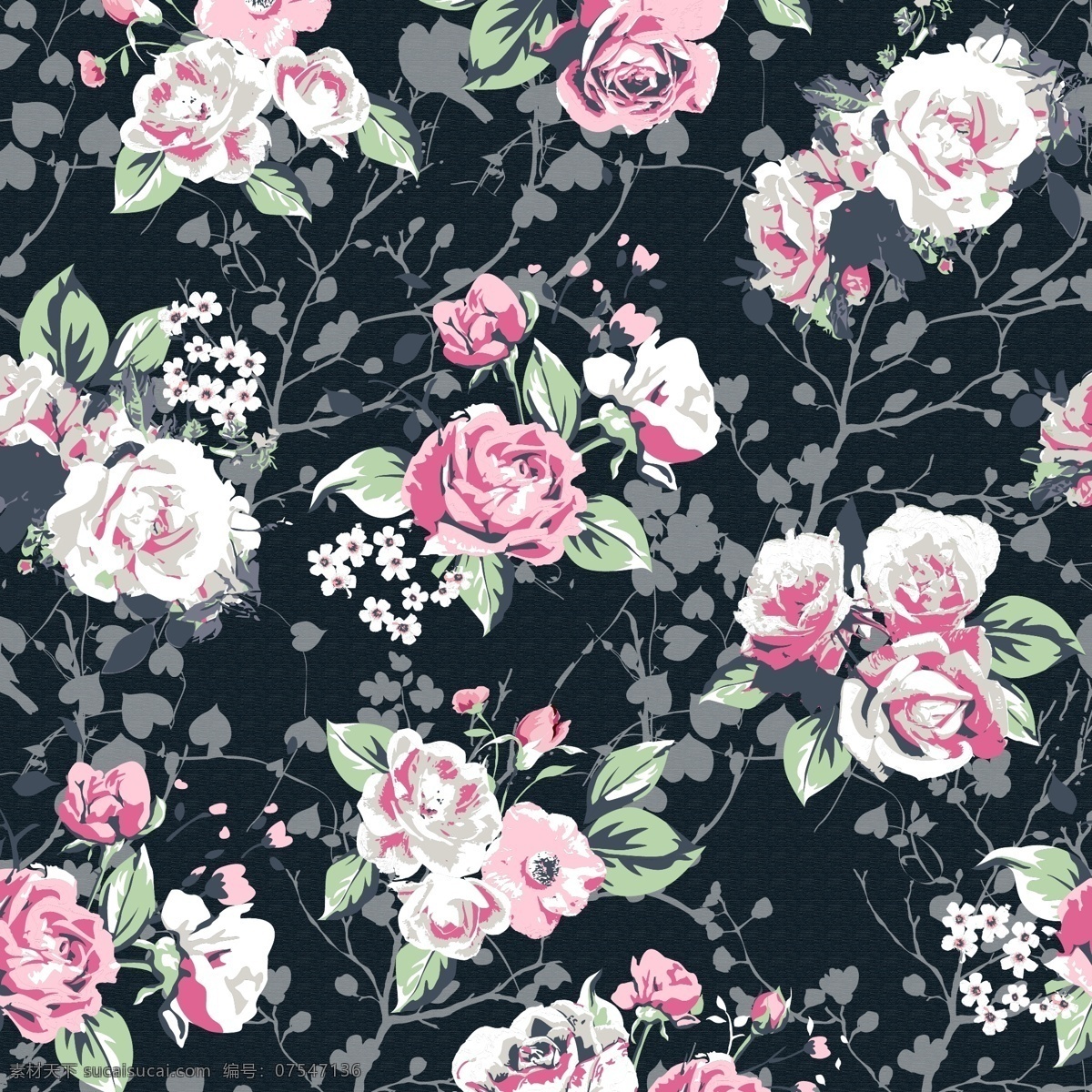 暗黑玫瑰 服装花纹 玫瑰 复古玫瑰 暗黑花卉 手绘花卉 服装花型 服装设计 桌布花纹 花布图案 玫瑰花 玫瑰花型 玫瑰底纹 矢量 设计素材 花卉底纹 手绘玫瑰 花纹背景 包装纸底纹 纺织图案 海报背景 植物花卉 底纹边框 花边花纹