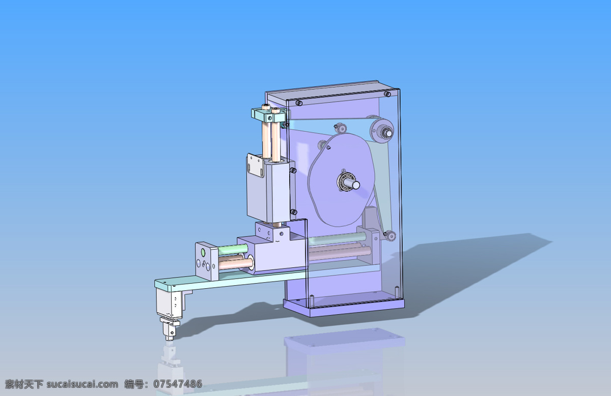 凸轮 机械手 机械设计 3d模型素材 电器模型