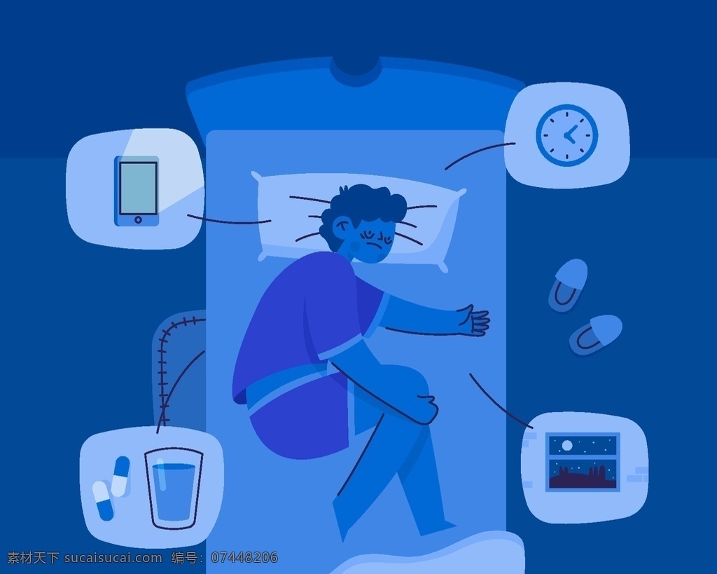 睡姿图片 睡姿 睡觉 休息 睡眠 失眠 生理现象 晚上 夜晚 睡觉姿势 睡着 睡眠状态 卡通设计