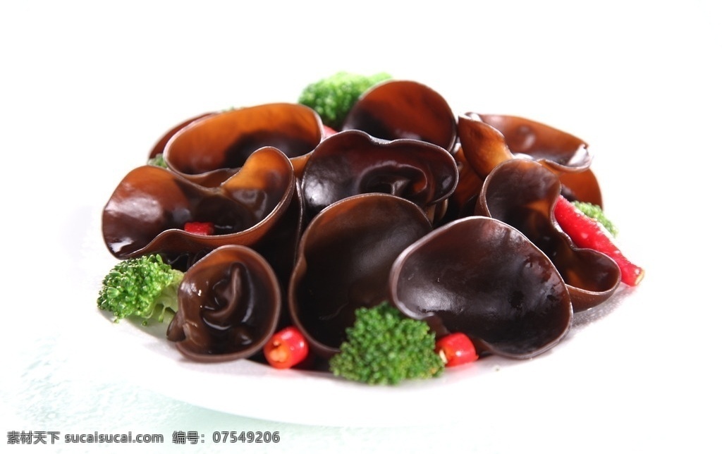 泡椒黑木耳 黑木耳 凉拌黑木耳 传统小吃 食品 餐饮美食 传统美食