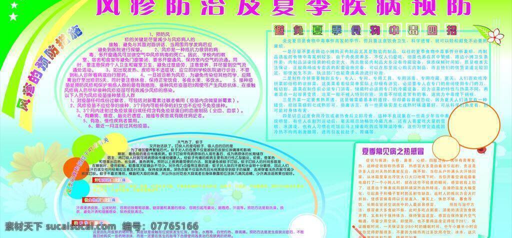 疾病防治 宣传栏 板报 展板 展板模板 矢量 其他展板设计