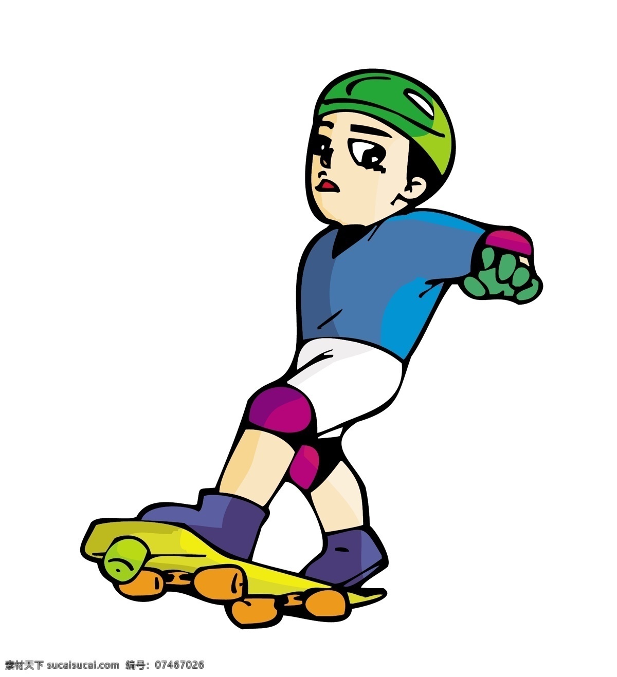 矢量 滑板 男儿 可爱 卡通 运动员 模板下载 卡通运动员 人物 大全 日常生活 矢量人物