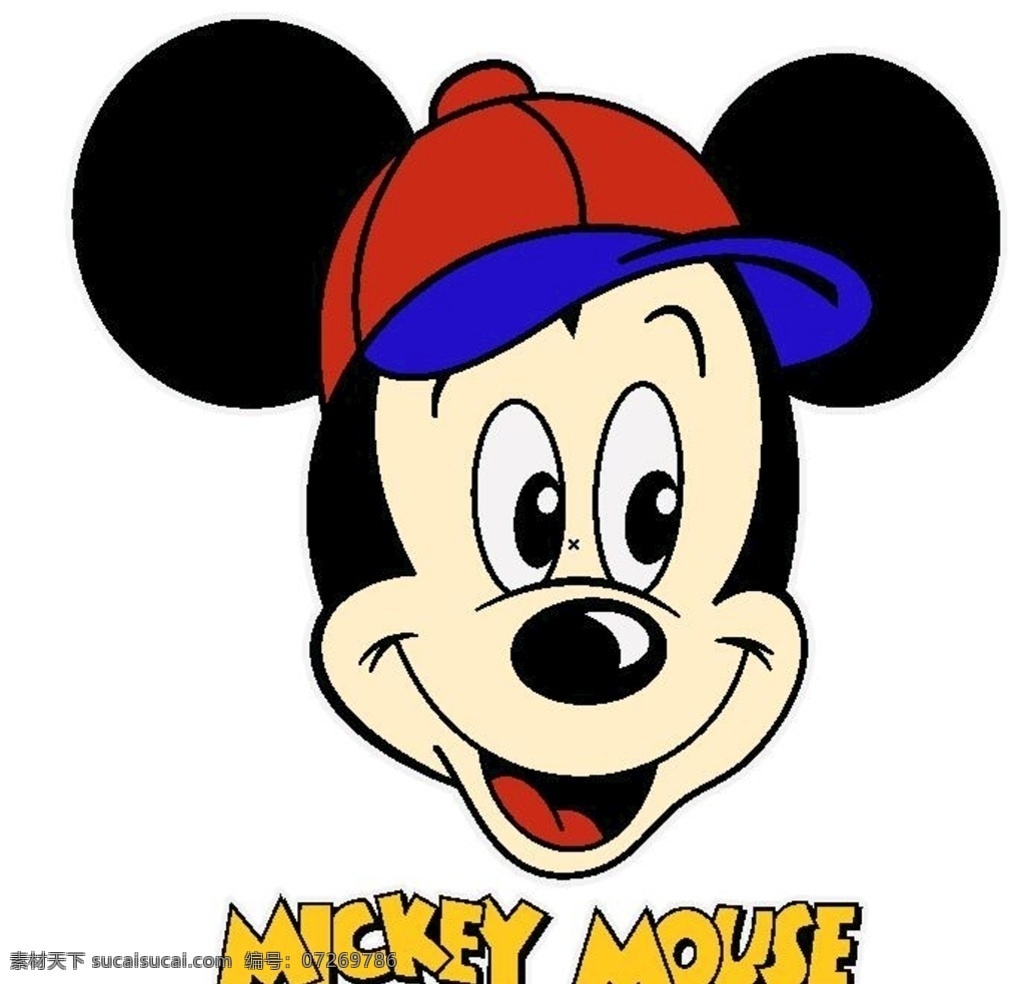 米奇头像 米老鼠 米奇 迪士尼 动漫 印花 动漫动画 动漫人物