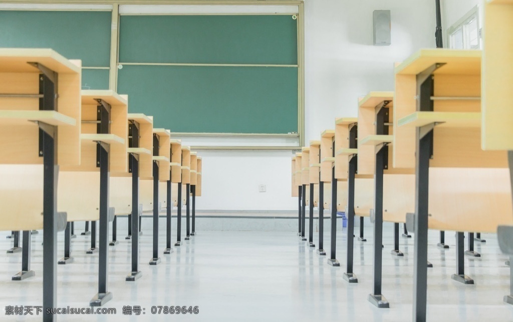课堂 教室 黑板 桌椅 学校 生活百科 学习办公