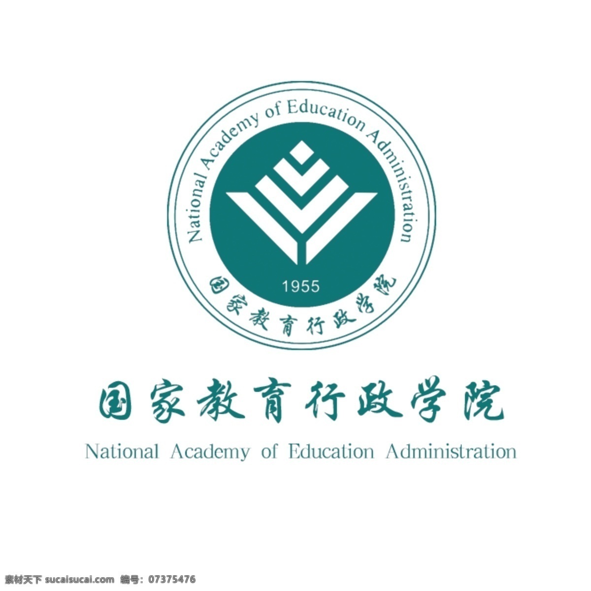 国家 教育行政 学院 logo 教育 行政 logo设计