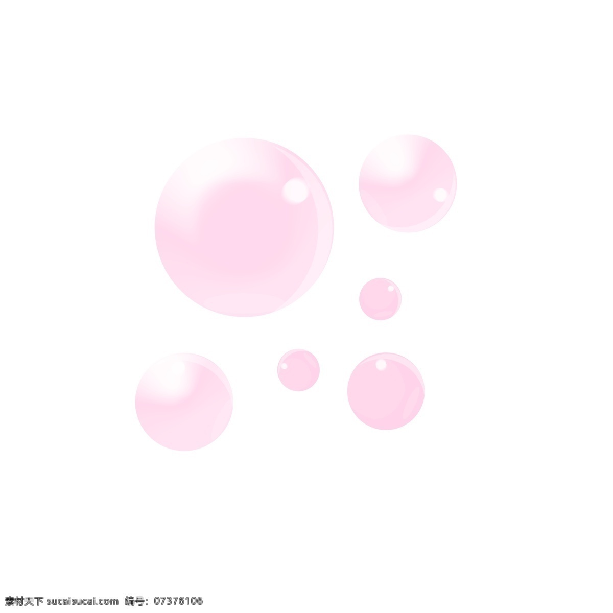 粉色 漂亮 气泡 插画 粉色的气泡 卡通插画 气泡插画 泡泡插画 肥皂泡泡 玩具泡泡 美丽的气泡