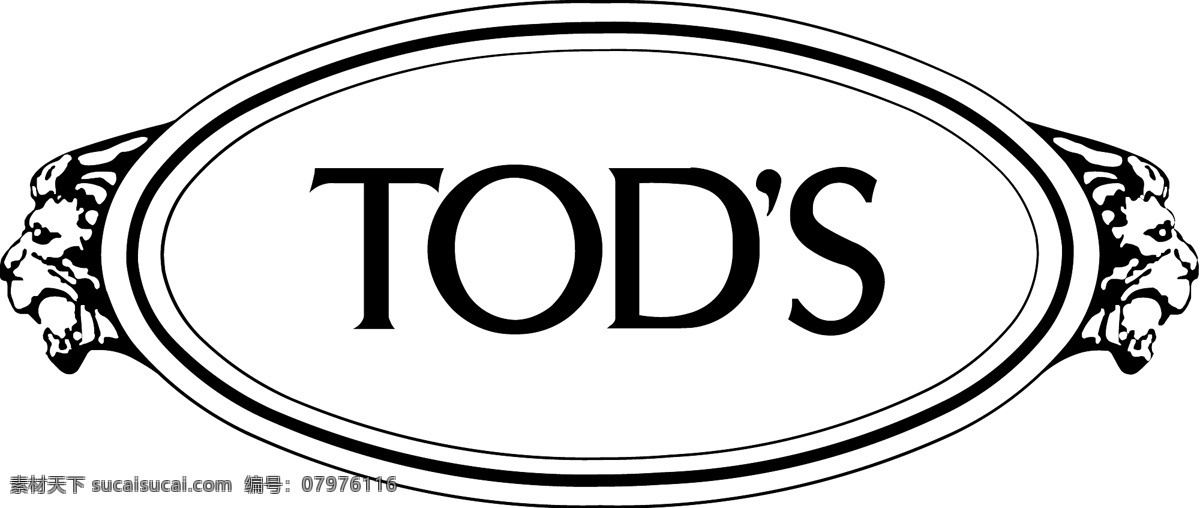 托 德斯 logo tods 托德斯 矢量图 todslogo 奢侈品牌 logo设计