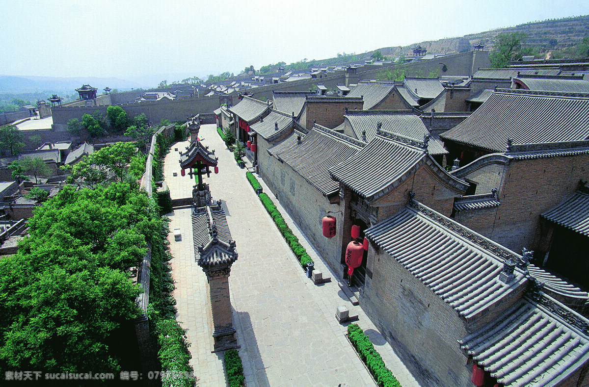 4a 景区 王家大院 山西 灵石 大图 旅游景区 建筑园林 建筑摄影