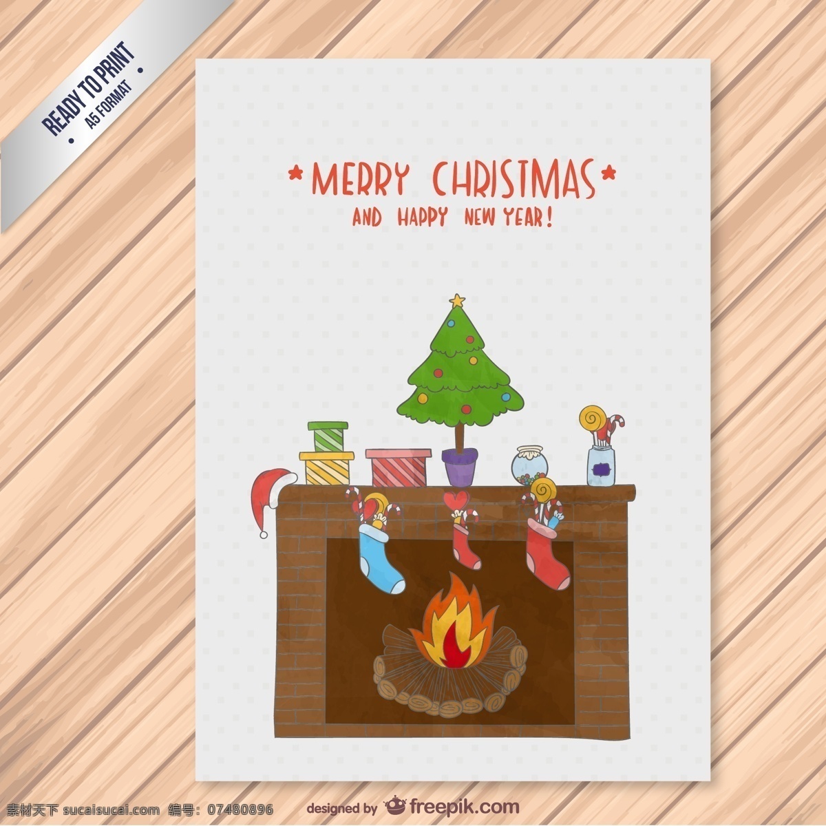 卡通 壁炉 圣诞贺卡 矢量 圣诞 圣诞树 圣诞节 贺卡 卡片 节日 圣诞袜 袜子 火焰 火花 火光 木板 木纹 木质 木制 背景 盆栽 海报 圣诞节素材
