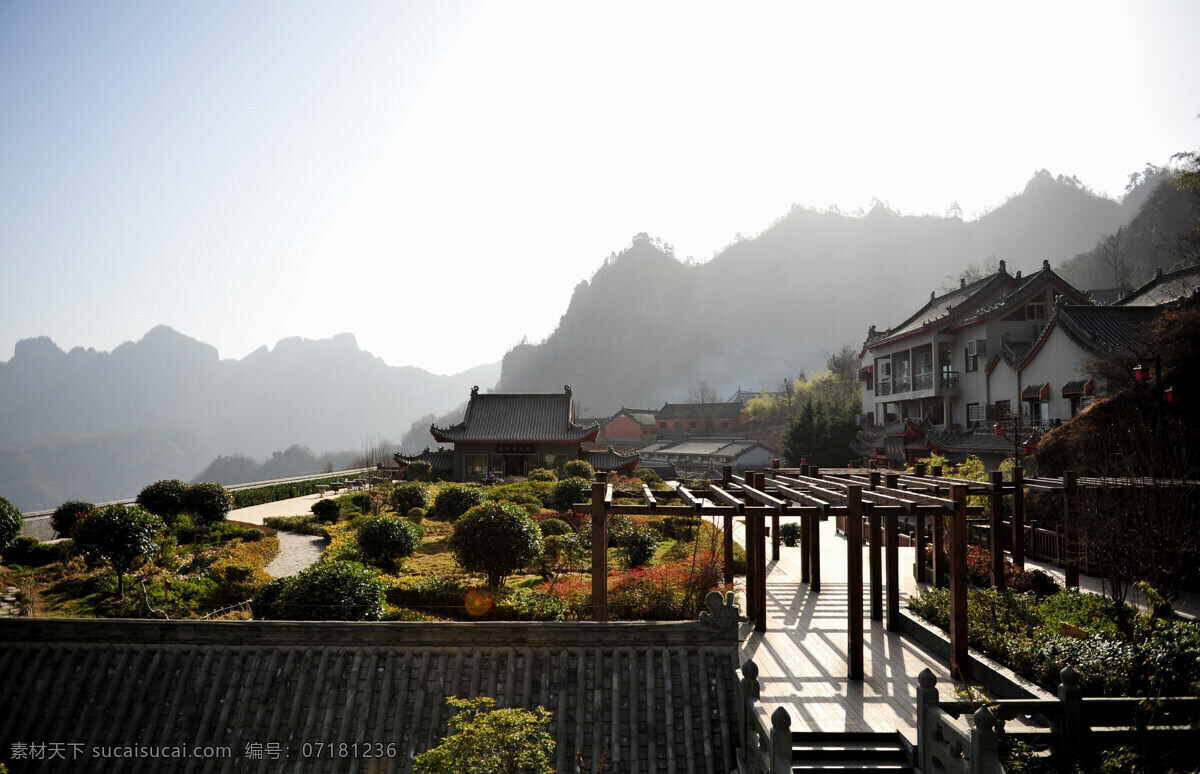 武当山 湖北 十堰 茶园 景色 国内旅游 旅游摄影 白色