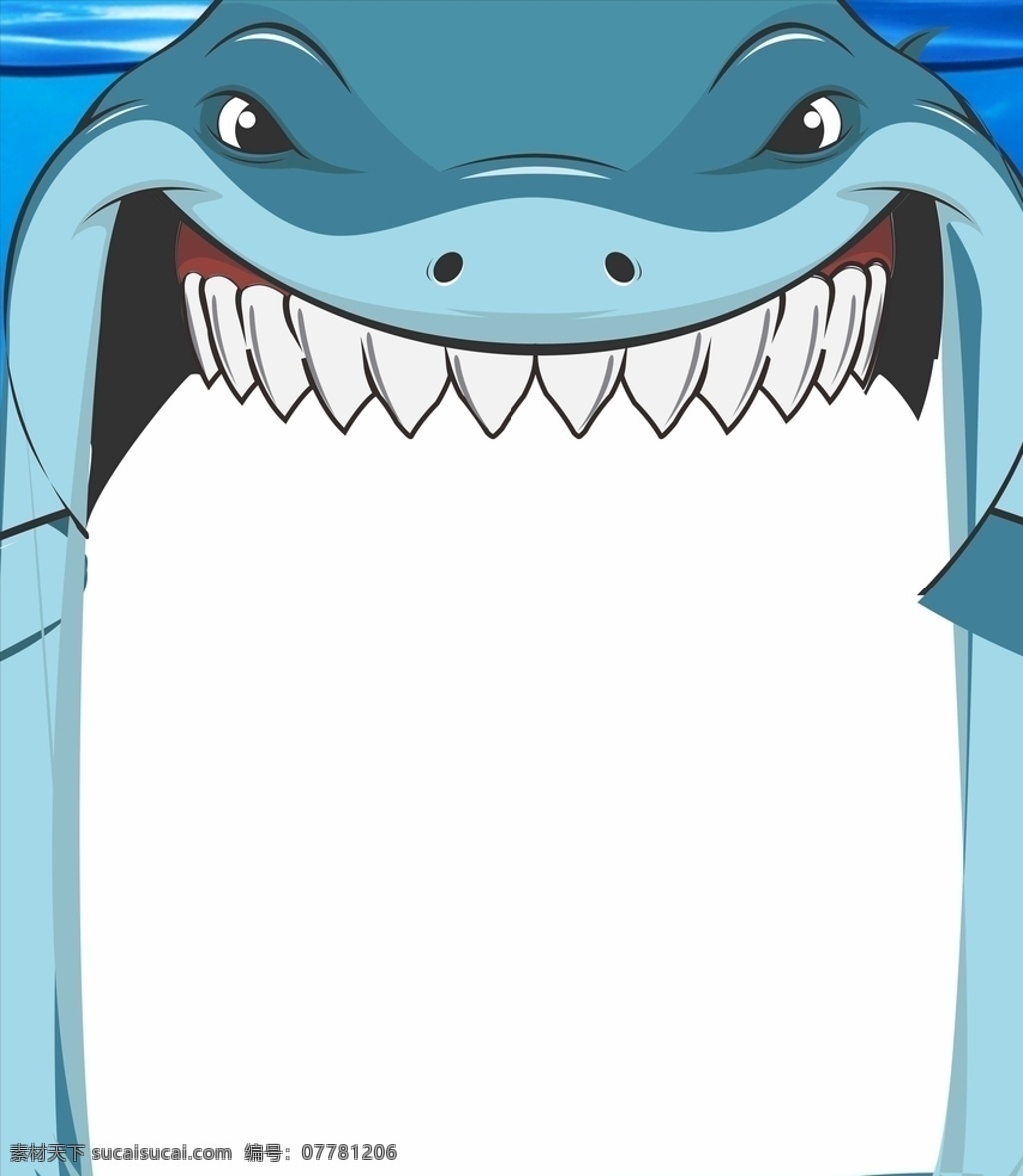 鲨鱼 游乐场 儿童 淘气堡 海 门 海洋 生物 卡通