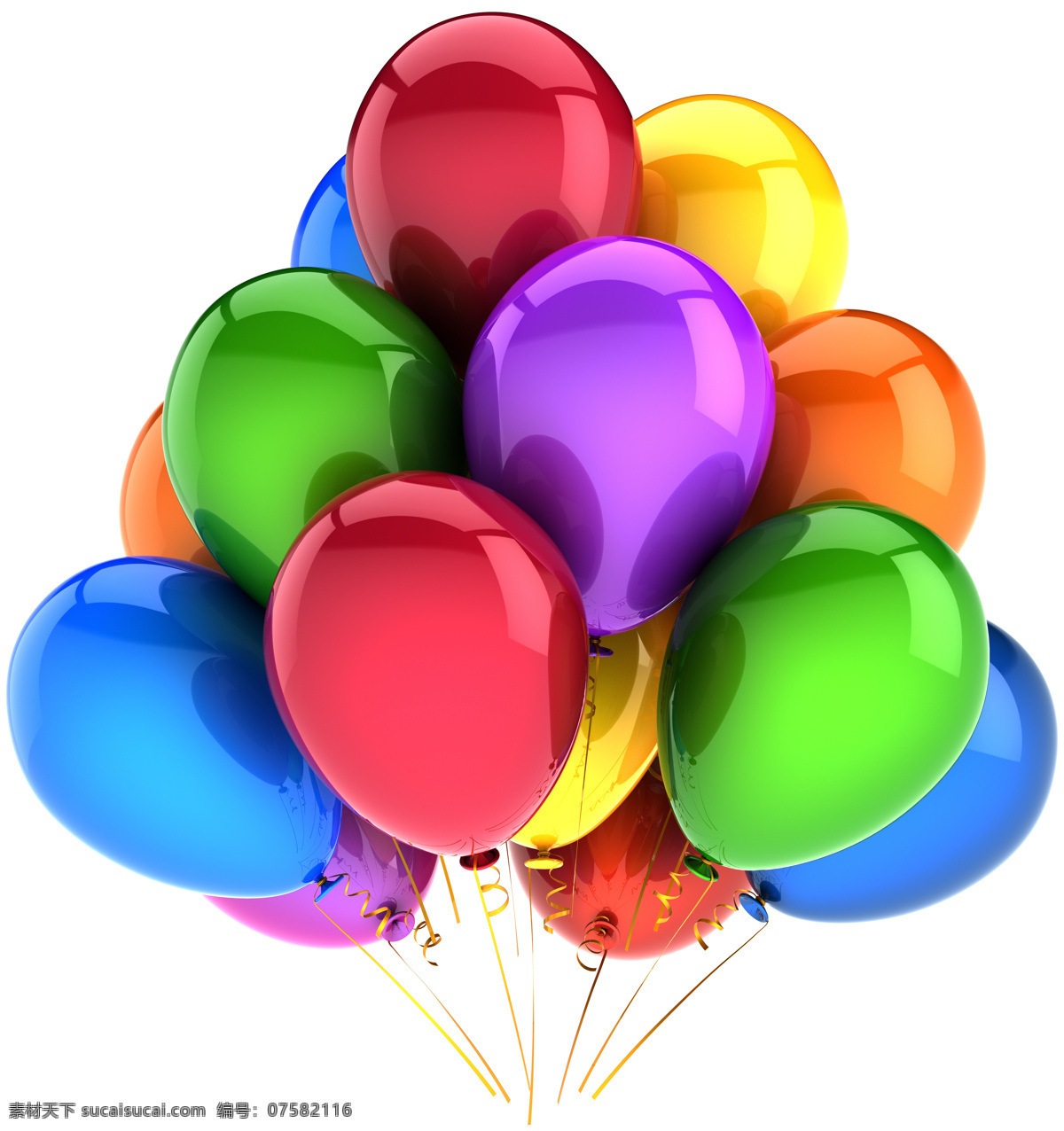 彩色 气球 彩色气球 喜庆气球 节日气球 节日素材 其他类别 生活百科 白色