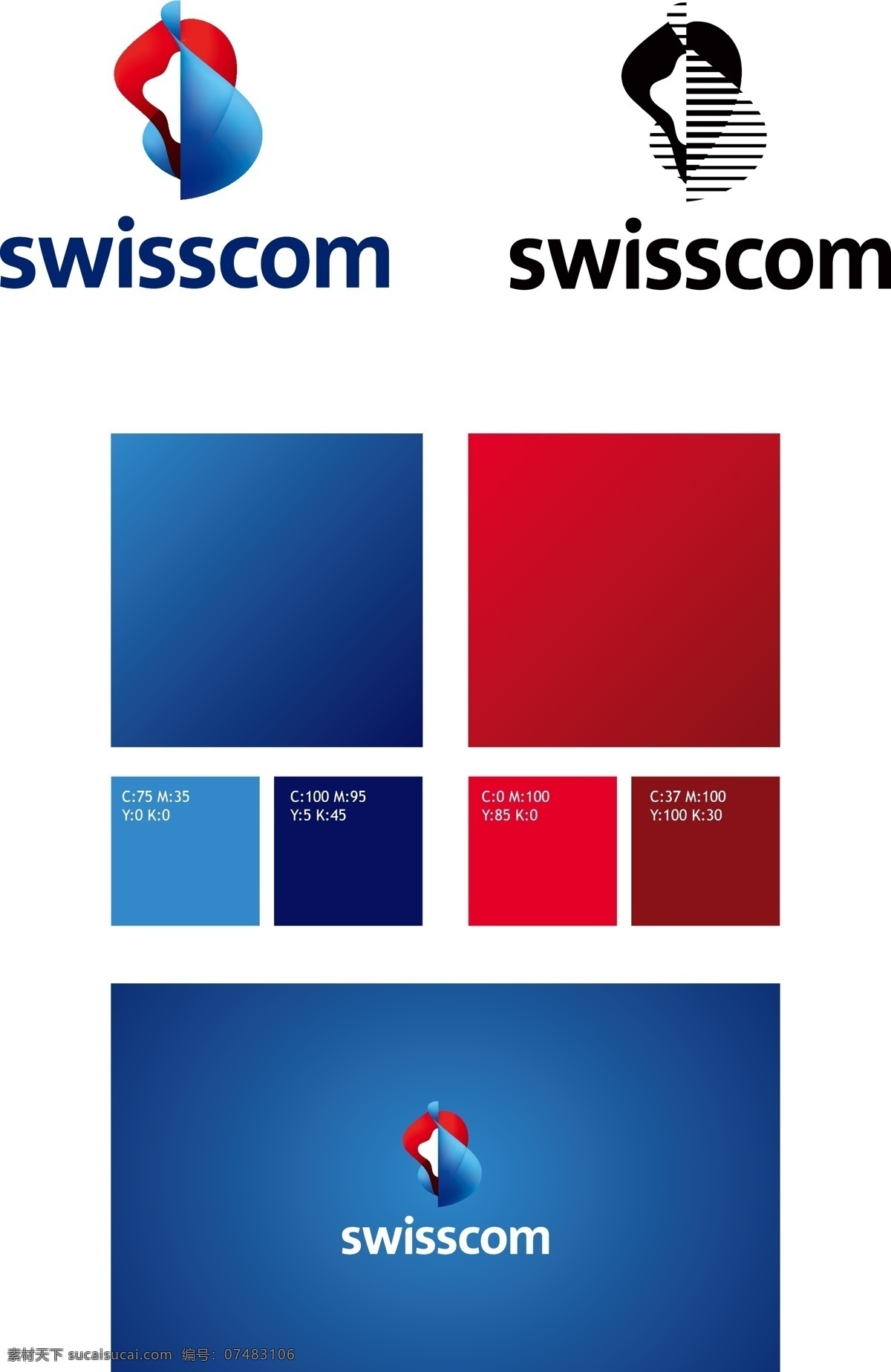 瑞士 电信 logo 标志 矢量图 企业标识 swisscom 其他矢量图