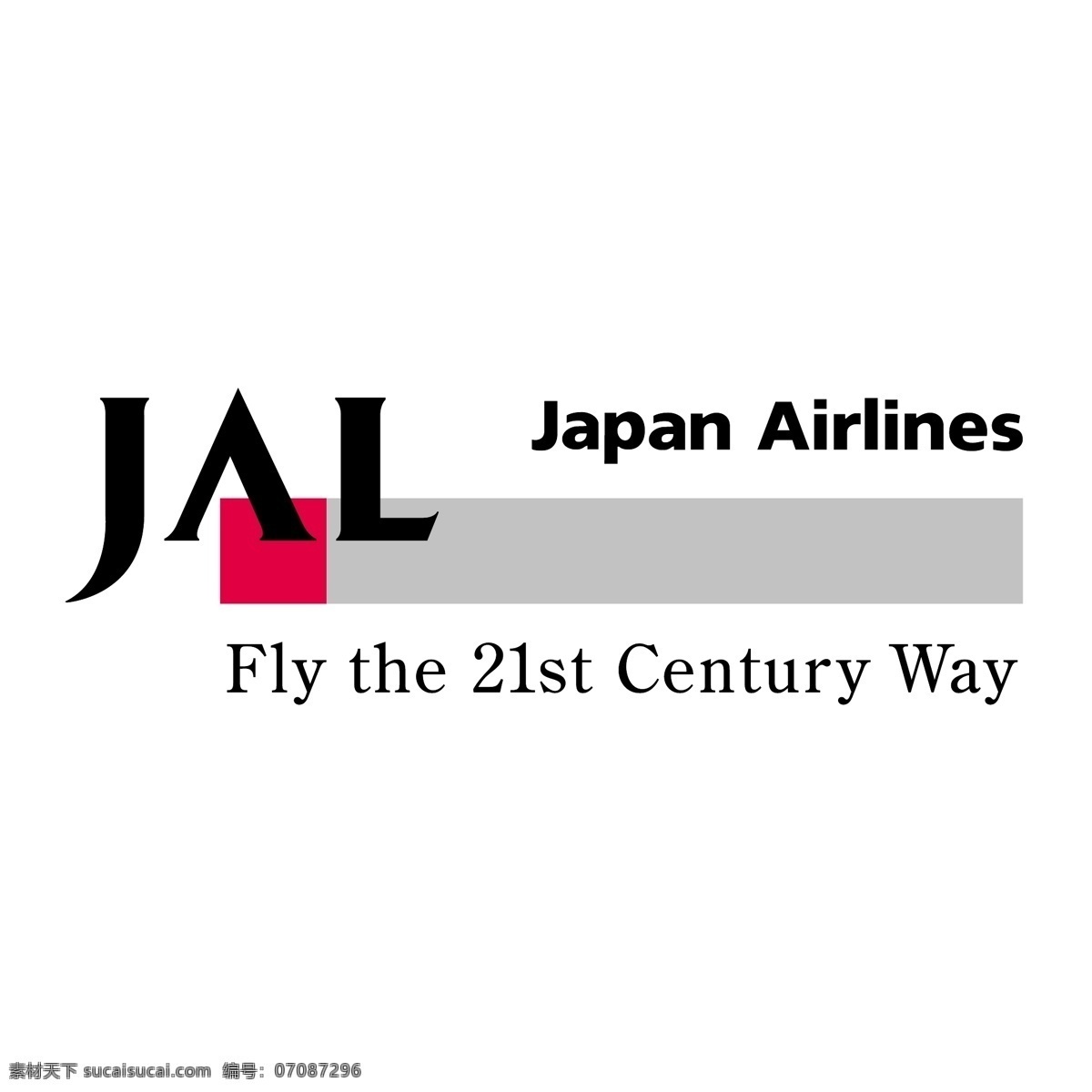 日本航空公司 标志 标识为免费 psd源文件 logo设计