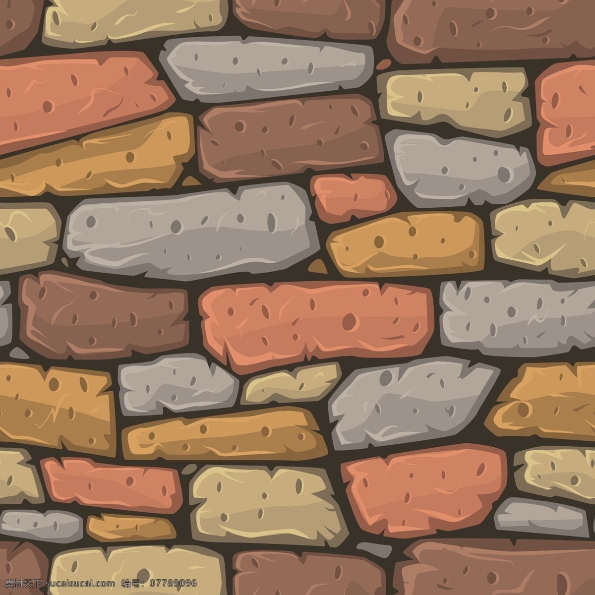 彩色 纹理 的卡 通 风格 石头 背景摘要 人物 卡通 建筑垃圾 墙 建筑 岩石 绘画 自然 石材 地板 大理石 建造 材料 漫画 粗糙的表面