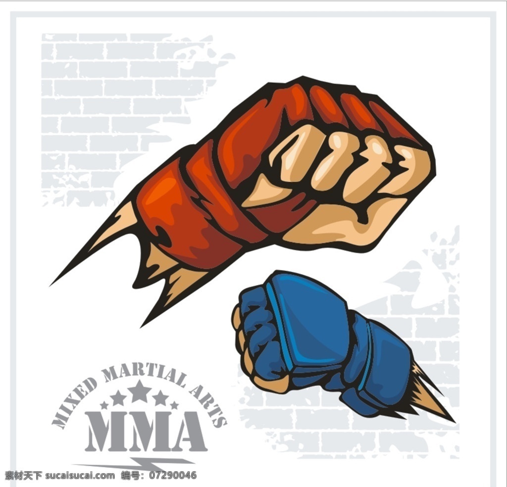 mma格斗 mma 综合格斗 搏击 自由搏击 标志 格斗标志 mma标志 拳头 拳 拳王 游戏 logo logo专辑 logo设计