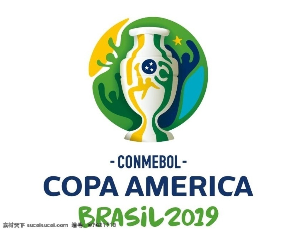 2019 年 巴西 美洲杯 logo 足球 美洲 体育 赛事 标志图标 企业 标志