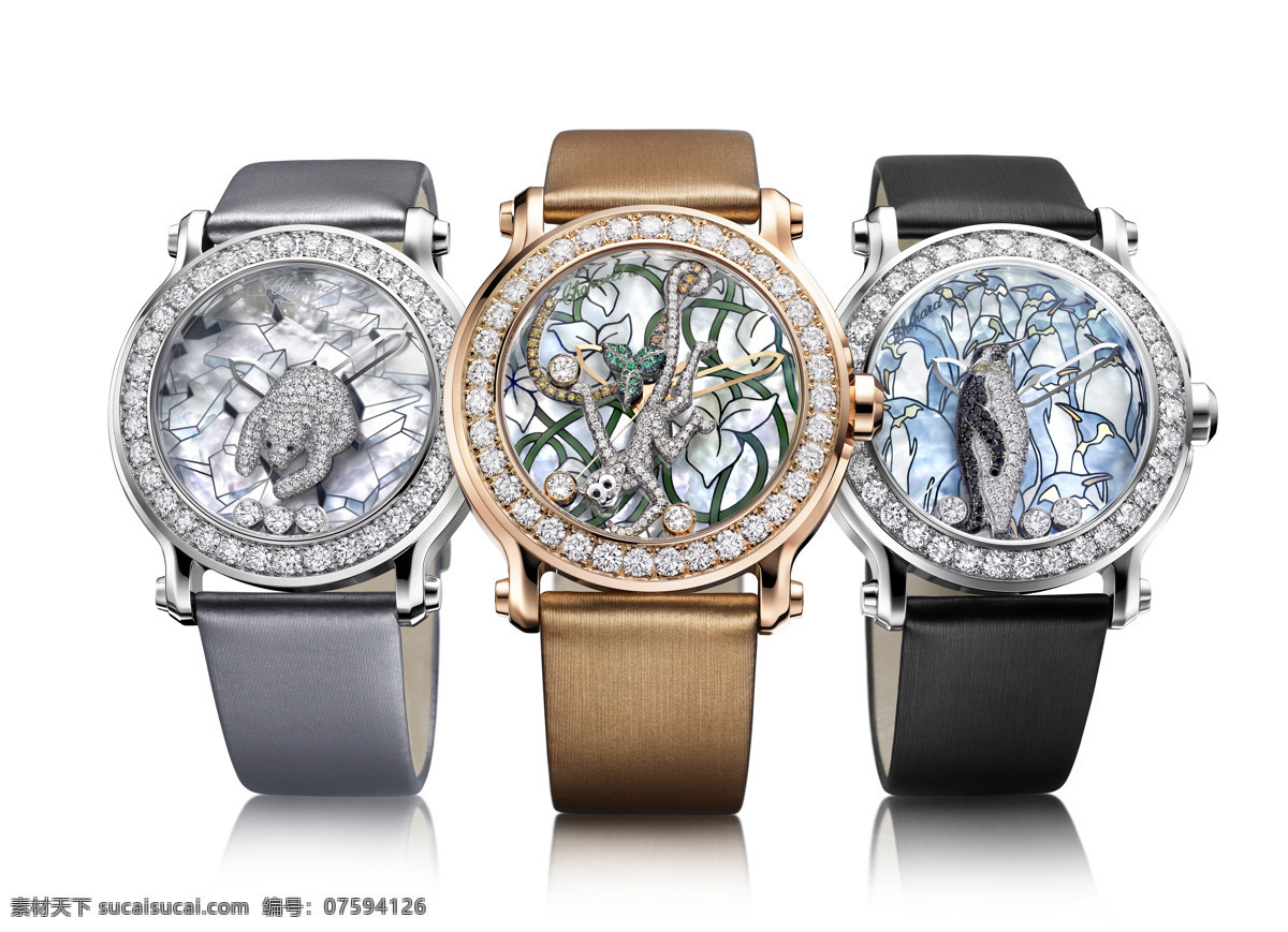 肖邦 动物世界 系列 腕表 钻石手表 高贵 手表 生活素材 生活百科